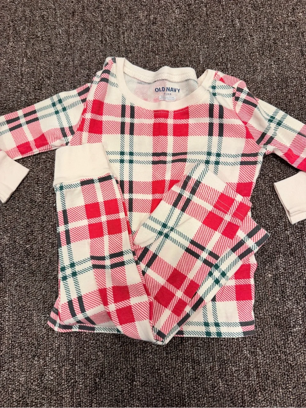 3 Baby christmas Print Pajama Sets n 12-18m